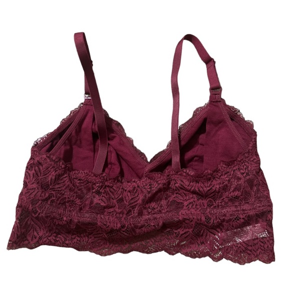 Auden burgundy pull over nursing bralette - Picture 2 of 2